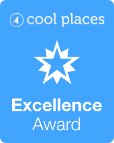 Awarded for Excellence by Cool Places Travel Guides